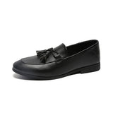 Zingj Shoes Male British Tassel One Foot Pedal Lazy Man Shoes Korean Version Joker Small Leather Shoes Male Ins New