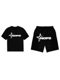 Short-Sleeved Tops For Men And Women Street Hip-Hop Punk Letter Printed T-Shirts And