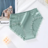 Panties Women Comfortable Underwear Sexy High-Rise Lace Underpants Female Lingerie Big Size Ladies Briefs Underwears