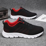 2025 New Casual Men's Shoes Light Flying Shoes Running Casual Shoes
