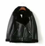 Autumn And Winter New Leisure Thickened Warm Ring Fur Integrated