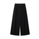 Summer Blended Vest 8056586 Pleated Pants