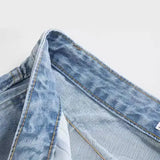 And Winter New Pleated Baggy Jeans