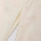 New Spring Embroidery Style Embroidered Loose And High Waist Shows Thin Fashion Pants