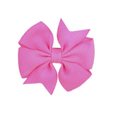 Inches Candy Color Baby Mini Small Bowknot Hair Clips For Cute Girls Safety Hairpins Barrettes Headwear Kids Hair