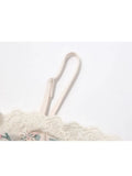 New Floral Print Suspender Top Women 2022 Sexy Bodycon Crop Tops Y2K Vintage Sleeveless Off Shoulder Casual Cute