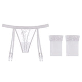 Slim Yarn Embroidery Garter Garter Spicy Legs Showing Thin Black Silk Velvet T Trout Garter Garter