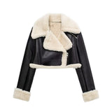 And Winter New Double-Sided Short Jacket Jacket