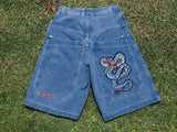 Shorts Y2K Hip Hop 2023 Original Gothic Pocket Baggy Jeans Shorts