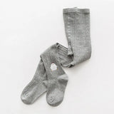 Spring Autumn Knitted Children Pantyhose Cotton Double Needle Tights for Girls Cute Animal Baby Girl Winter