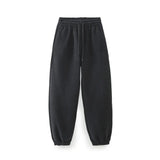 New Basic Short Style Sweater 8417803 Elastic Waist Jogging Trousers