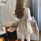 Women Hot Sale S-3XL All-match 2 Piece Outfit Simple Office Lady Spring Design Female Clothing Stylish Korean Style