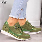 Women's Wedges Sneakers Vulcanize Shoes Sequins Shake Shoes Fashion Girls Sport Shoes Woman Sneakers Shoes Woman