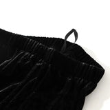 Folded Skirt Dress 2025 Autumn And Winter New Black High-Waist Temperament 100 Folded Half Skirt