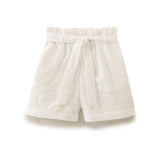 New Long-Sleeved Skirt Shirt 3046352 Lace-Up Shorts