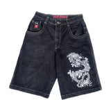 Shorts Y2K Hip Hop 2023 Original Gothic Pocket Baggy Jeans Shorts