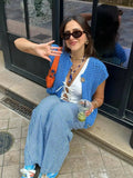 2025 Spring And Autumn 2025 New Women's Pocket Sleeveless Short Knitted Cardigan
