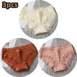 Cotton Panties Women Comfortable Underwears Sexy Middle-Waisted Underpants Female Lingerie Big Size Ladies