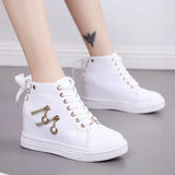 Shoes Fall Korean Version Of Korean High School Girls' Shoes Fashionable Girls' Heightened Students' Sports And Leisure Women's Board