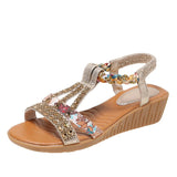 Zingj New Korean Version Of Fashion Fish Mouth Set Foot Heel Fashion Casual Plus Size Women's Rhinestone Roman Sandals Batch- Outfit