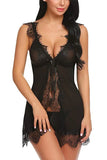 Zingj Sexy Lace Temptation Large Size Suspenders Sleeping Dress Suit Direct