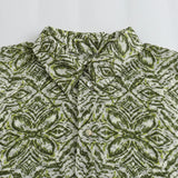 New Printed Lapel Loose Casual Shirt