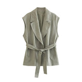 Vest 7768023 Wide Leg Trousers 7740102