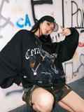 Vintage Doberman Dogs Sweatshirt-Outfit