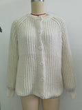 20241 / 2 New Women's Street Fashion Casual Round Collar Long-Sleeved Sweater W063 6021-Outfit
