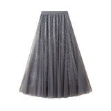 Sema Yarn Half-Dress Woman Hanging Super Fairy Yarn Cover Across The Big Swing A Word Long Skirt