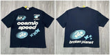 Summer New Direct Selling Harajuku Print Cartoon T-Shirt Leisure Men's Gothic