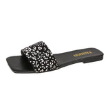 Zingj Summer Sandals And Slippers For Women, The New Korean Version Of Baitai Flat-Soled Slippers, Fashion Fairy