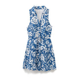 New Spring Style V-Collar Slim Vest Dress