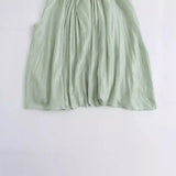 Spring Wrinkle Effect Metal Foil Fashion Blouse