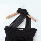 New Spring Anti-Slip Strip Irregular Sexy Neck-Hanging