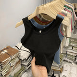 Threaded Sling Sports Vest Women Wear A Suit With A Bottom To Prevent Smooth And Sleeveless Jacket In