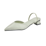 Sandals Women 2025 New Summer Simple Sharp Heeled Sandals Women's High Heel Fine Fashion Single