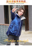 Jacket Women Warm Coat Long Sleeve Solid Color Outwear Casual Zipper Plus Size Streetwear Lightweight Parka Jackets