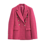 New Autumn Style Double-Row Buckle Suit Jacket