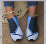 Style 23 Summer Shallow Mouth New Leisure Flying Weave Large-Size Sports Shoes Women's Single