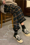 90s Kids Pants in Plaid CheckOutfit
