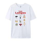 Lamp Print Graphic Tee- Outfit