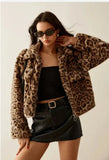 Faux Fur Leopard Jacket- Outfit