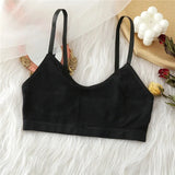 Seamless Women Bra Tank Tops Underwear Women Adjustable Shoulder Strap Wire Free Bralette Female Lingerie Brassiere