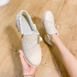 Zingj Fragrant Wind Single Shoes Women 2023 Spring New Thick Heel Women's Shoes Korean Fashion Casual Small Leather Shoes Women's