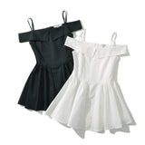 New Style Of Sweet Wind In Early Spring Has A Slim Collar And Shows A Thin Solid Color Halter