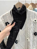 Zingj Air Fluttering Jacket Pleated Wood Ear Net Gauze Bottom Clothes Female Ultra Thin Perspective Pile Collar Lace Unlined Upper