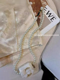 Summer Mercerized Satin Shorts White Trim A Version Of National Style Jacquard Wide-Legged