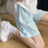 High Waist and Thin Pants, Loose Sports and Casual Pants, Slim Straight Pants, Women's Middle Pants Summer Booty