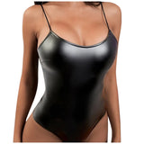 Zingj Sexy Underwear Sexy Female Lacquer Leather Tight Sling Type Plastic
